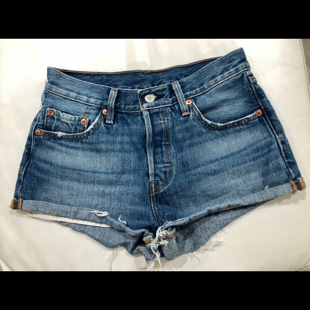 Levi’s 501 Denim Cutoff Shorts